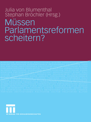 cover image of Müssen Parlamentsreformen scheitern?